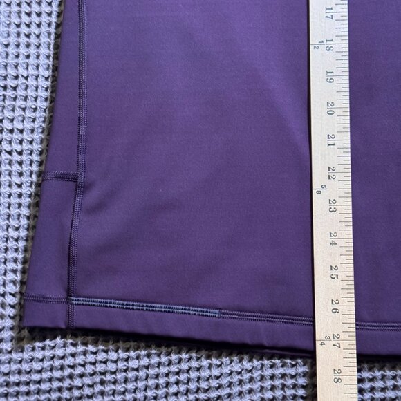 Lululemon Surge Warm Reflective 1/2‑Zip Pullover Men’s M – Dark Plum - Picture 6 of 7